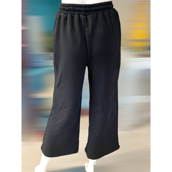 Two piece pumpkin crop pant set S M L - Picture 7 of 7